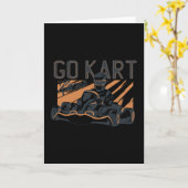Go Kart Racer Karte (Gelbe Blume)