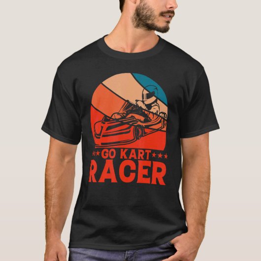 Go Kart Racer T-Shirt (Vorderseite)