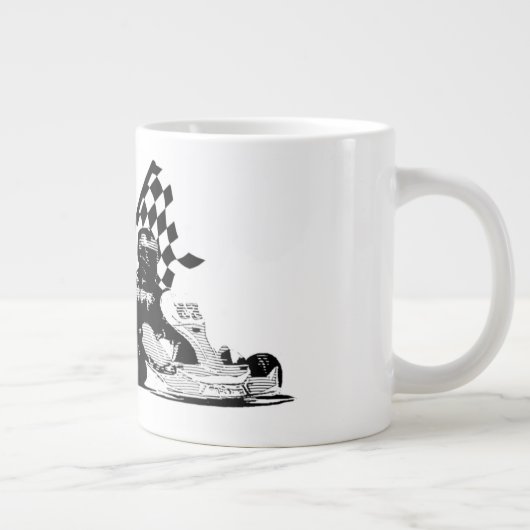 Go Kart Racers Jumbo-Tasse (Rechts)