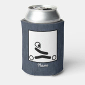 Go Kart Racing Abbildung Dosenkühler (Kanne Rückseite)