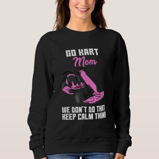 Go Kart Racing Design for Karting Fans - Go Kart Sweatshirt (Vorderseite)