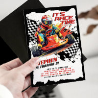 Go Kart Racing Geburtstagsparty
