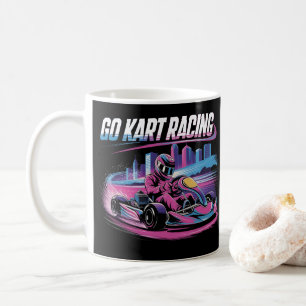 Go Kart Racing Kaffeetasse