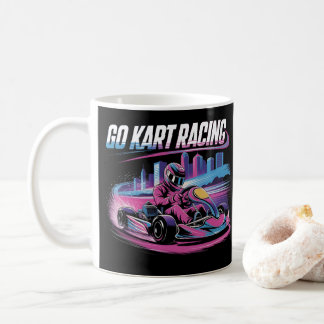Go Kart Racing Kaffeetasse