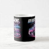 Go Kart Racing Kaffeetasse (Mittel)