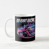 Go Kart Racing Kaffeetasse (Links)