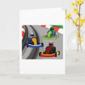 Go-Kart Racing Kart Race Kartor Karte (Gelbe Blume)