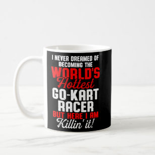 Go Kart Racing Karting Go Racing Kaffeetasse
