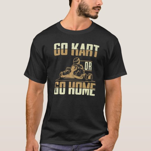 Go Kart Racing Men  Go Karts T-Shirt (Vorderseite)