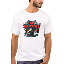 Go Kart Racing Shirt.Racing T-Shirt, geprüft