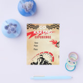 Go Karting Activity Flyer (Einzeln)