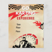 Go Karting Activity Flyer (Vorne)