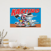 Go Karting Poster (Küche)
