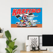 Go Karting Poster (Heimbüro)