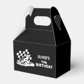 Go Karting, Rennwagen Junge Geburtstag Geschenkschachtel (Vorderseite)