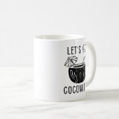 Go-Kokosnüsse gelassen Kaffeetasse (VorderseiteRechts)