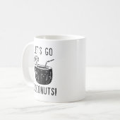 Go-Kokosnüsse gelassen Kaffeetasse (Vorderseite Links)