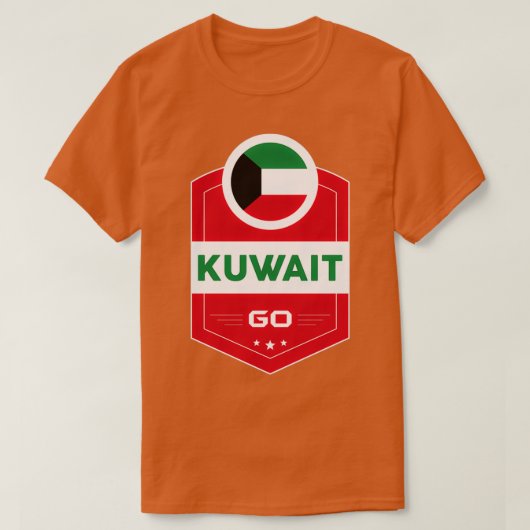 GO KUWAIT T-Shirt (Design vorne)