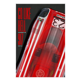 Go like Hell 917 Salzburg Poster