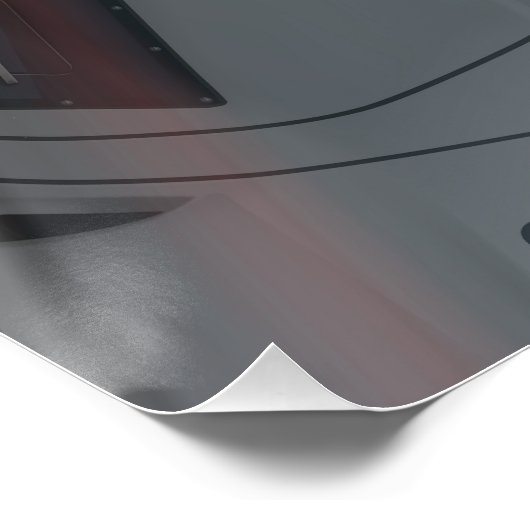 Go like Hell GT40 Miles Daytona 66 Poster (Ecke)