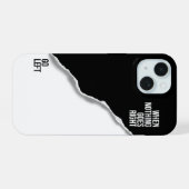 Go Links - Fettformatige Motivierend iPhone Case 15 Hülle (Rückseite (Horizontal))