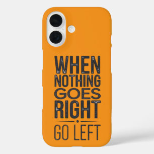 Go Links Motivierend Kostenvoranschlag für mobile iPhone 16 Hülle