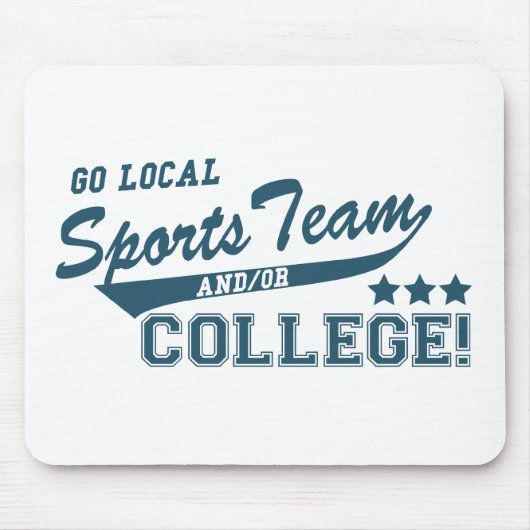 Go Local Sports Team und/oder Uni Mousepad (Vorne)