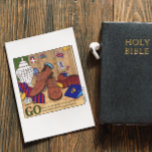 Go Make Disciples Birthday Card Karte<br><div class="desc">Say thank you to the man who has worked hard and traveled far with this charming card featuring Matthew 28:19 Customize the message to say just what you want and personalize with any name.</div>