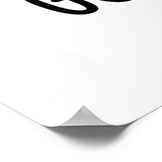 Go Mango Funny Running Mango Pun Poster (Ecke)