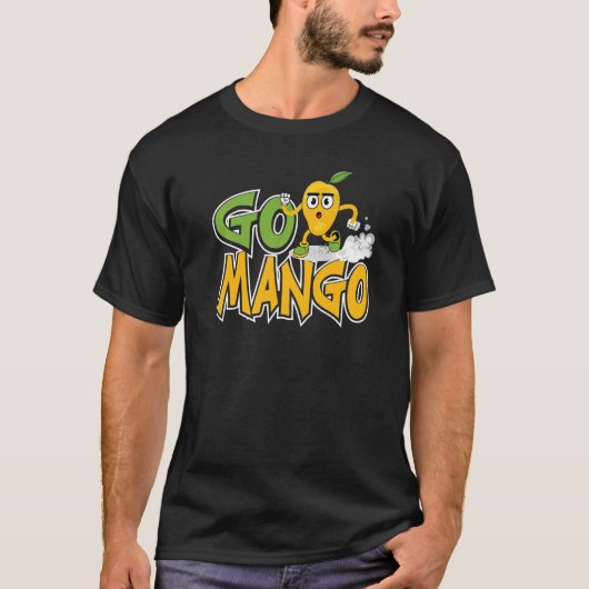 Go Mangoes Fruit Women Mangoes Love 1 T-Shirt (Vorderseite)