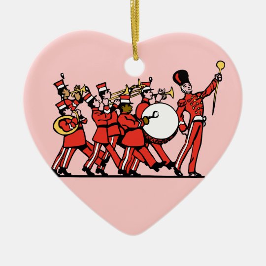 go marchin keramik Herz-Ornament