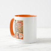 Go-Mojo-Kaffee Tasse (Vorderseite Links)