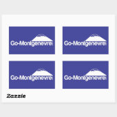 Go Montgenevre Sticker (Blatt)