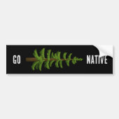 Go Native Garening Autoaufkleber (Vorne)