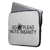 GO NUTS benutzerdefinierte Farbe Notebook-Hülle Laptopschutzhülle (Vorderseite Links)