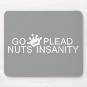GO NUTS benutzerdefiniertes Farbmousepad Mousepad
