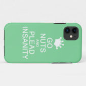 GO NUTS benutzerdefiniertes iPhone Gehäuse Case-Mate iPhone Hülle (Rückseite (Horizontal))