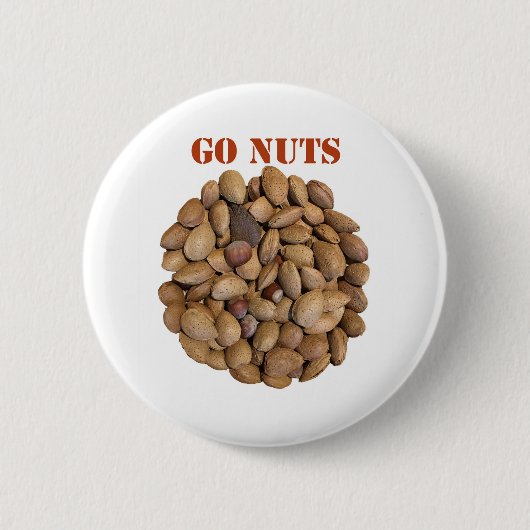 Go Nuts Button (Vorderseite)