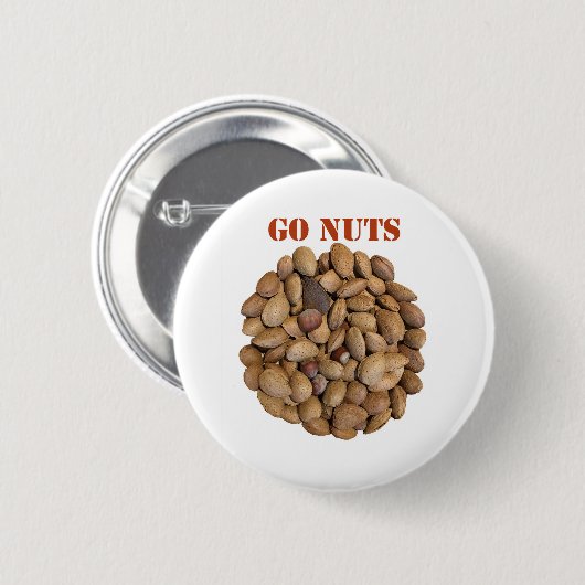 Go Nuts Button (Vorne & Hinten)