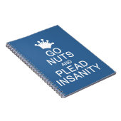 GO NUTS-Farbnotebook Notizblock (Rechte Seite)