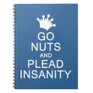 GO NUTS-Farbnotebook Notizblock