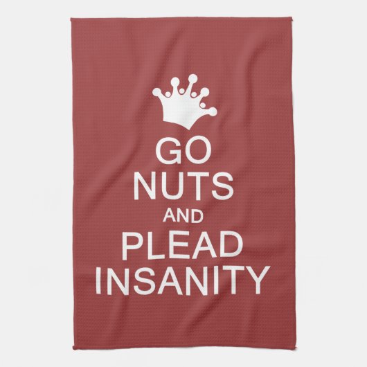 GO NUTS Küchenhandtuch Handtuch (Vertikal)