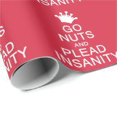 GO NUTS Zollverpackungspapier Geschenkpapier (Rolleneckpunkt)