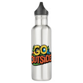 Go Outdoor Adventure Edelstahlflasche (Links)