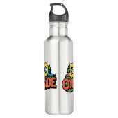 Go Outdoor Adventure Edelstahlflasche (Rückseite)