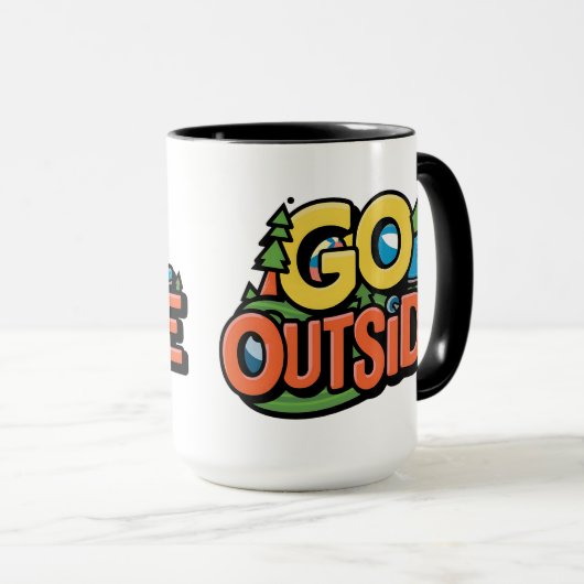Go Outdoor Adventure Tasse (VorderseiteRechts)