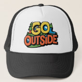 Go Outdoor Adventure Truckerkappe (Vorderseite)