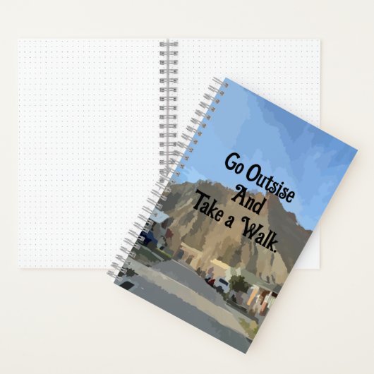 "Go Outside Bullet Journal" Notizblock (Innen)