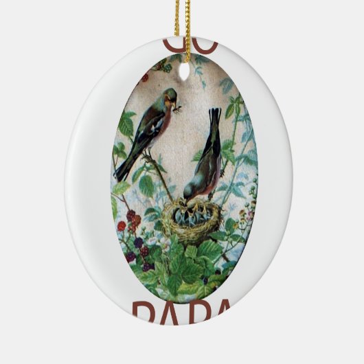 Go Papa Keramikornament (Rechts)