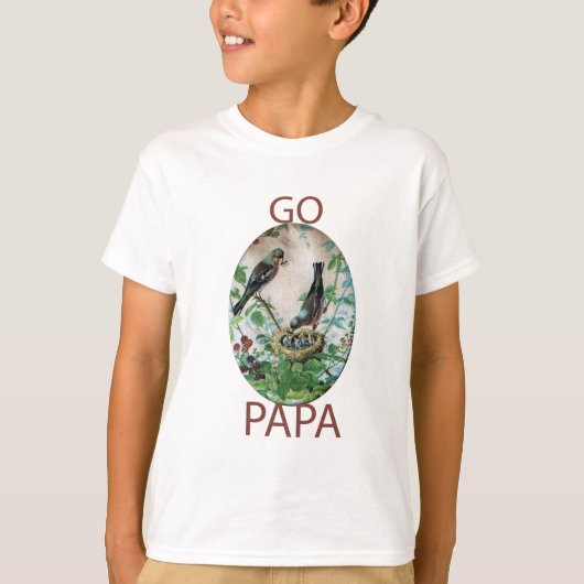 Go Papa T-Shirt (Vorderseite)